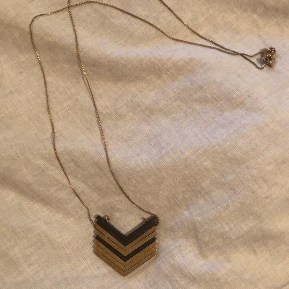 NWOT Madewell Arrow Stack Necklace
